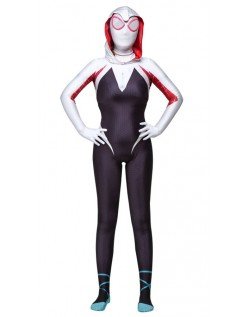 Spider Gwen Kostyme Spidergirl Superhelt Kostyme Voksen